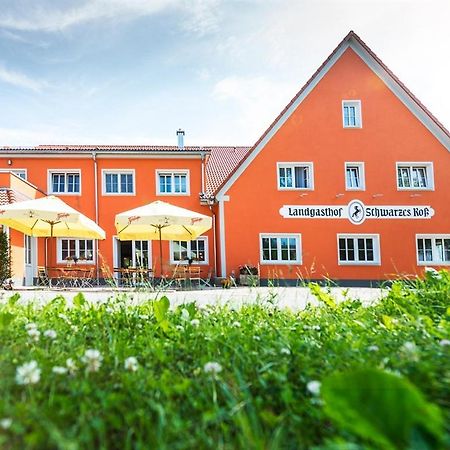 Landgasthof Schwarzes Roß Ansbach Exterior foto